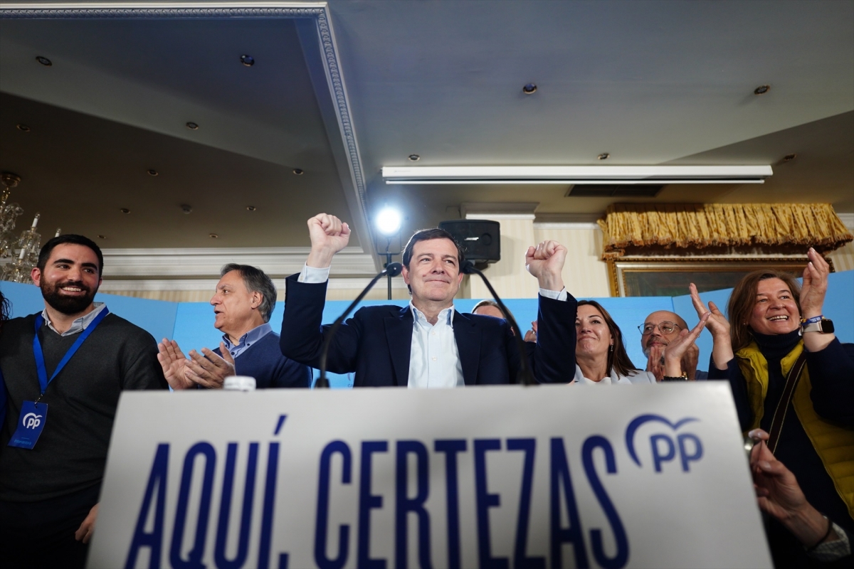 El PP gana las elecciones de Castilla y León con dos escaños más, el PSOE suma otros dos y Vox, uno