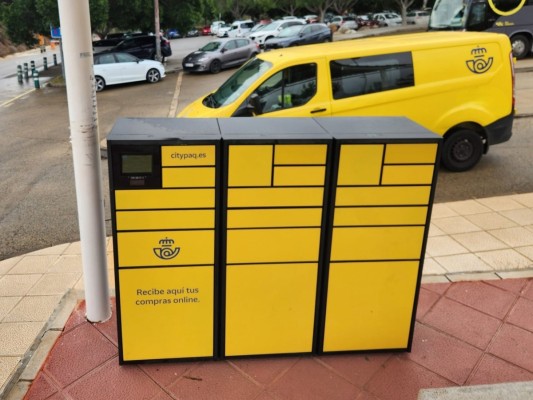 Las taquillas citypaq de Correos ganan popularidad en la Región y gestionan 87.000 paquetes en 2025