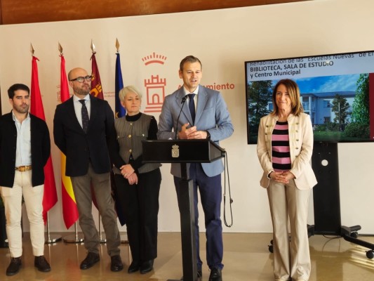 Luz verde al nuevo Centro Municipal de El Palmar que contará con biblioteca y sala de estudio 24 horas