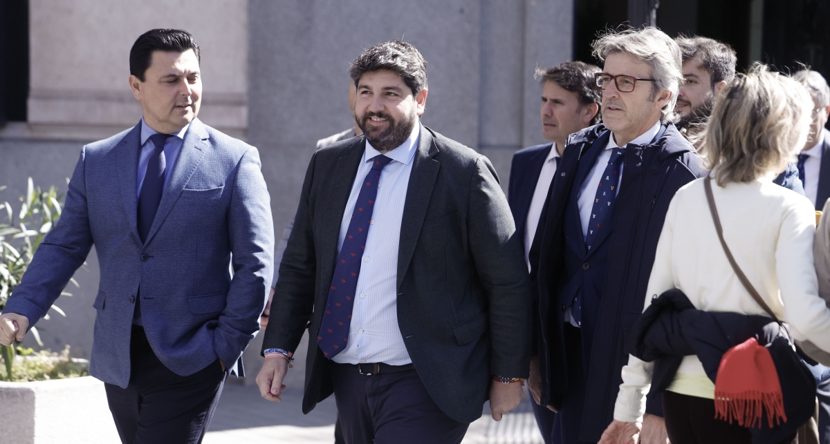 López Miras festeja la victoria de Castilla y León y pide acabar con los bloqueos: 