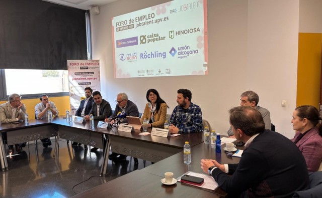 El Foro de Empleo del Campus de Alcoy de la UPV conectará a más de 400 alumnos con 40 empresas