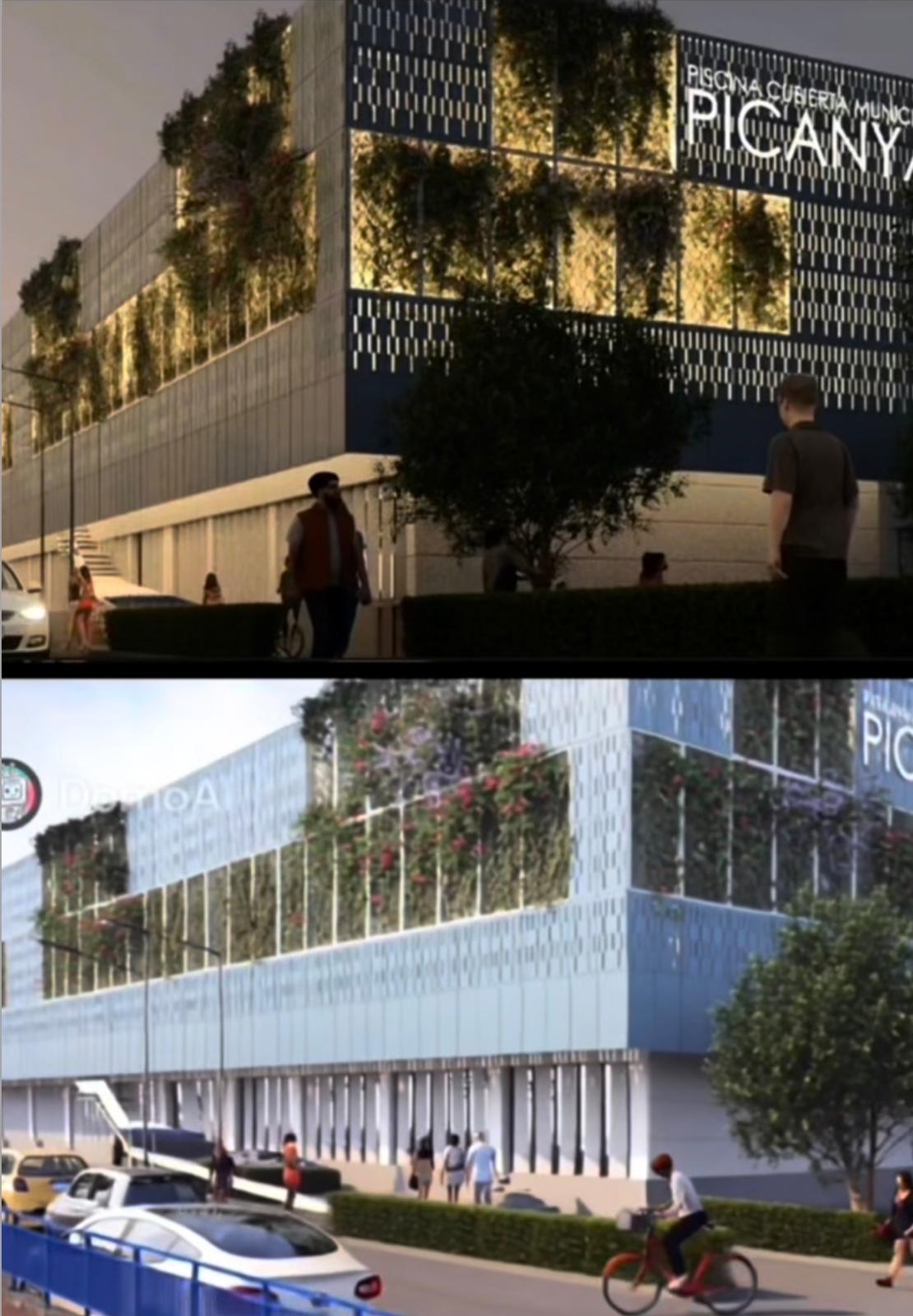 Recreación del nuevo centro deportivo municipal de Picanya. - Foto: PSPV PICANYA Recreación del nuevo centro deportivo municipal de Picanya.