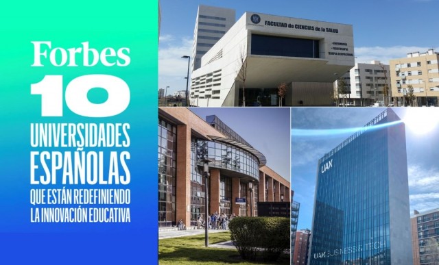 La Universidad de Granada, la Alfonso X el Sabio y la Carlos III lideran la innovación educativa en España, según Forbes