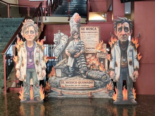 Médicos plantan una falla para 