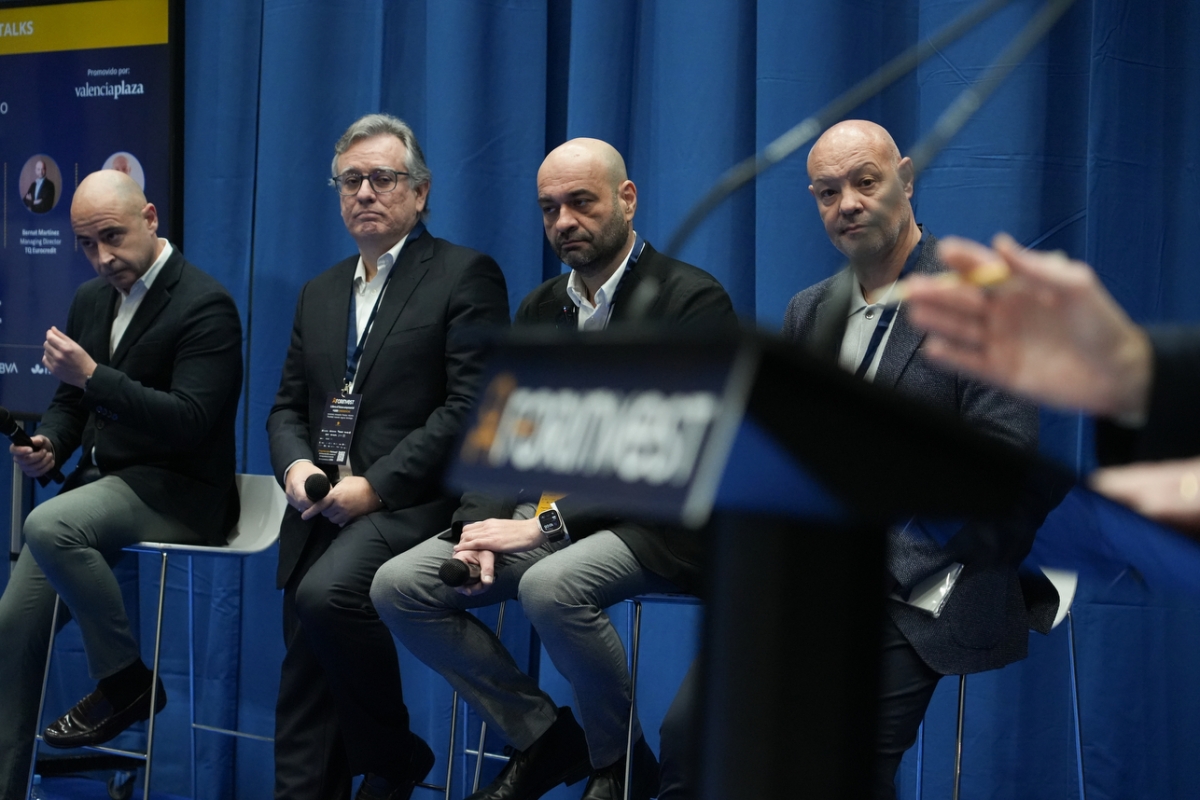 Las imágenes de la mesa sobre el sector inmobiliario de Valencia Plaza en Forinvest