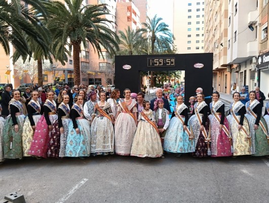 Tamarindos dedica su falla al Maratón de València y opta a ser la 