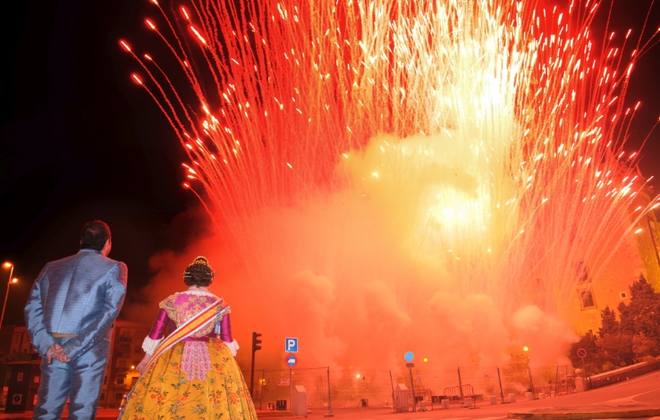 Una cremà que se adelanta al 19 de marzo: así es la tradición de la Falla Trencall de El Puig
