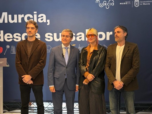 Sean Frutos, Kuve, Rafa Val, Carlos Santos y Soto Ivar aliñan un relato de Murcia desde la gastronomía