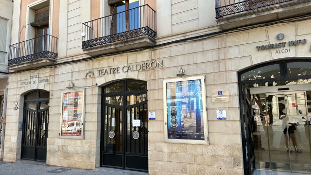 Las obras en el Teatre Calderón de Alcoy serán compatibles con la programación prevista
