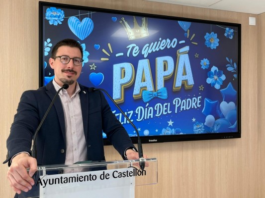 Castelló lanza una campaña por el Día del Padre por comprar en el Mercado o las floristerías de Santa Clara