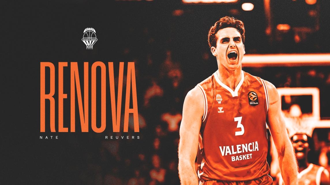 Nate Reuvers seguirá como taronja hasta 2028