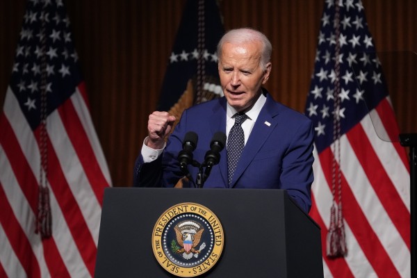 Biden explica que abandonó la carrera electoral para no perjudicar al Partido Demócrata