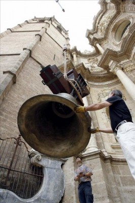 Hallan en la Catedral de Valencia parte de su primitivo campanario del siglo XIII, anterior al Miguelete