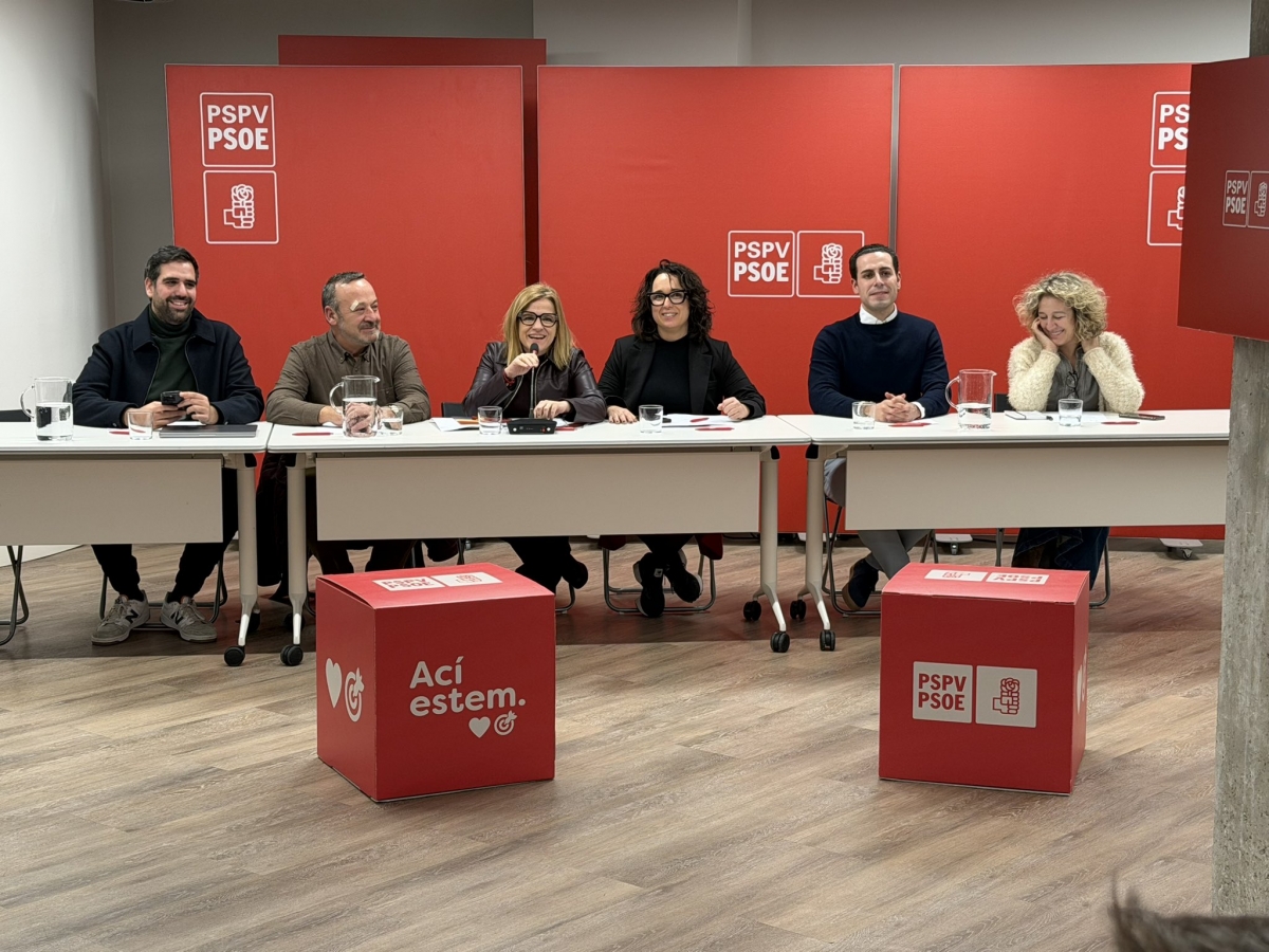 Cuenta atrás para la sufrida (y cara) lista electoral del PSPV al Ayuntamiento de València