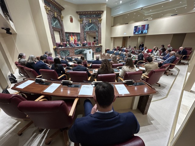 La Asamblea Regional aprueba por unanimidad el respaldo a los trabajadores de Sabic