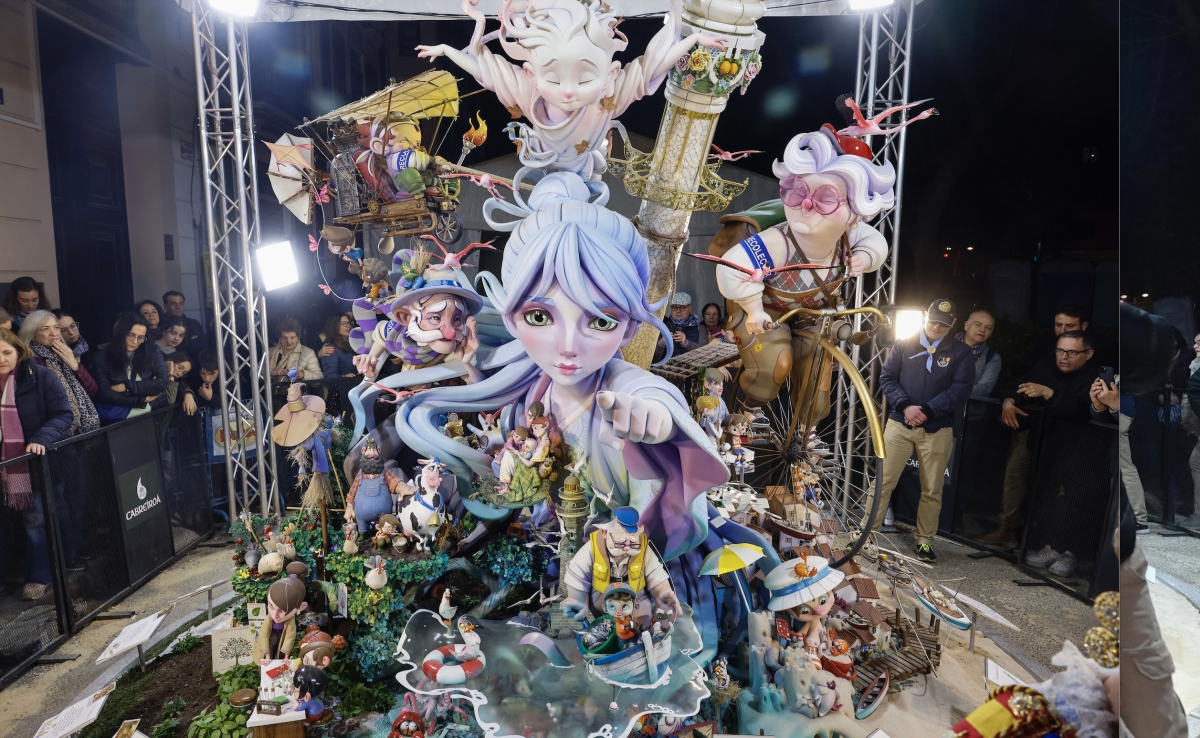 'Zeta', el artista de origen chileno-croata que se enamoró de las Fallas y arrasa en su debut en Especial