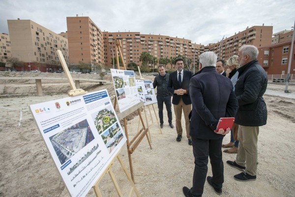 El barrio de La Torreta de Alicante contará este verano con un nuevo espacio verde de más de 20.000 metros cuadrados
