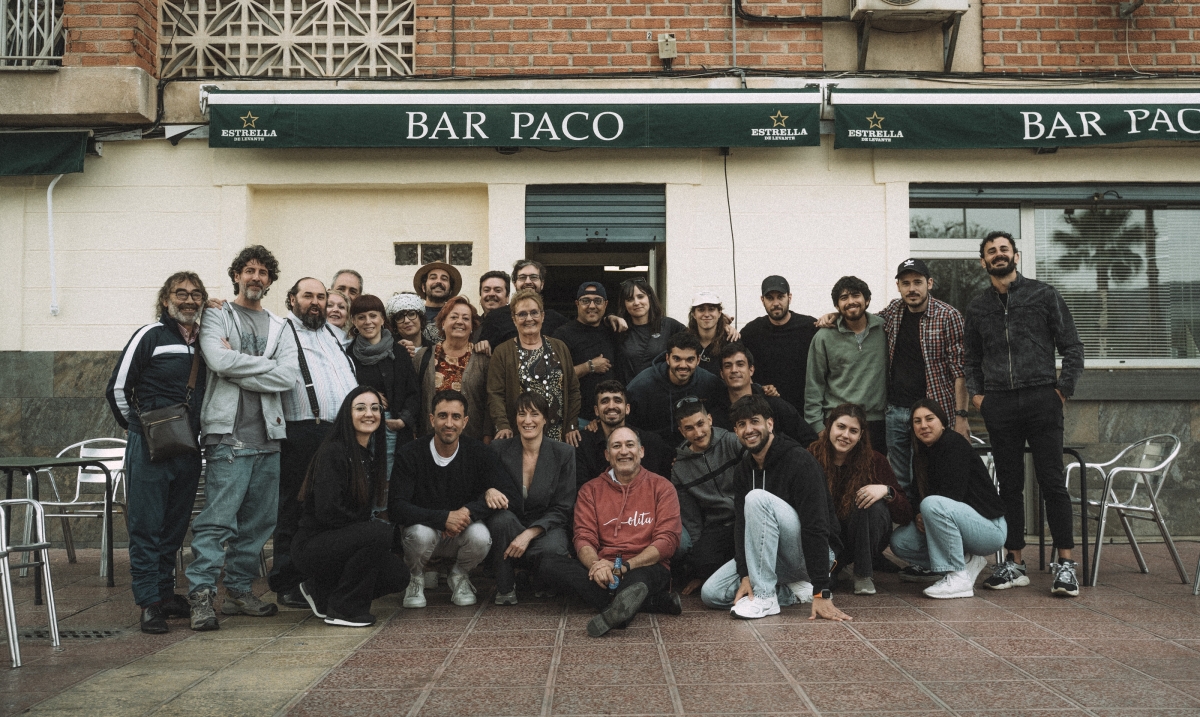 'Bar Paco', el corto murciano de humor rodado en Ronda Sur, echa a andar con el sueño de llegar a ser una película 