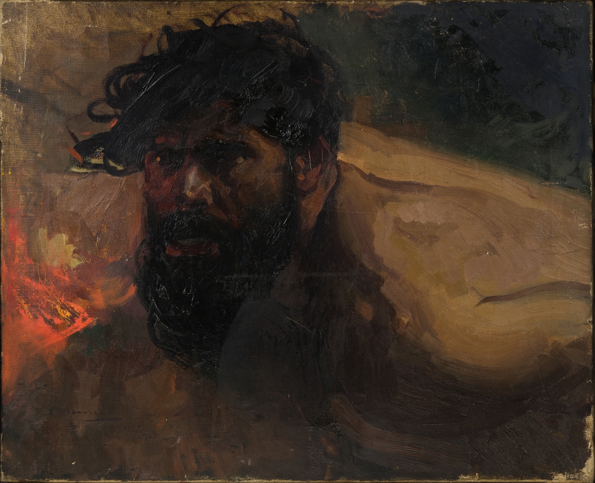 El Infierno. Condenado (estudio), 1903. - El Infierno. Condenado (estudio), 1903.