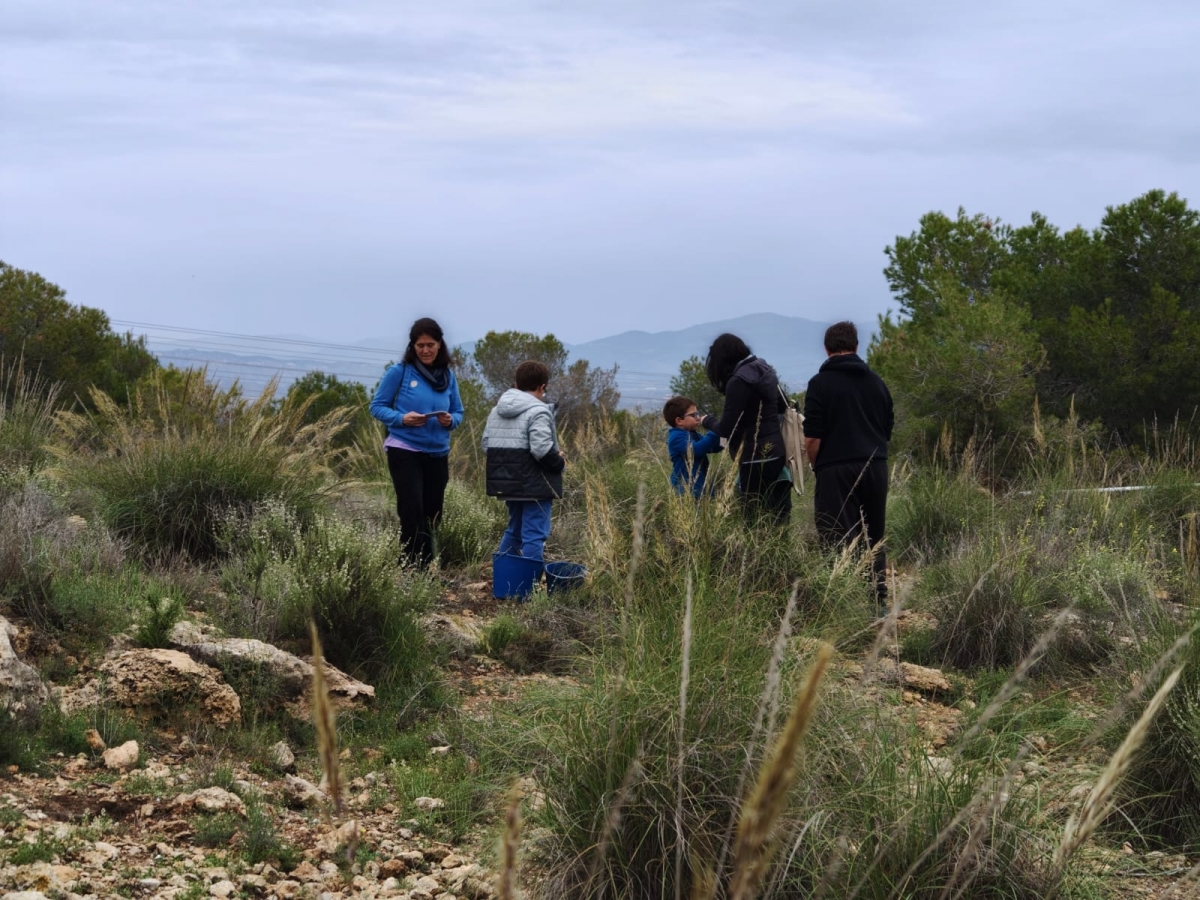 Alicante 'renace' con la reforestación de primavera del Monte Orgegia y el apoyo de mil voluntarios