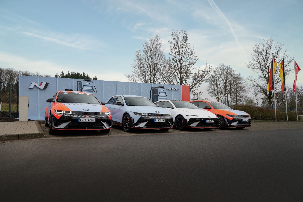 Hyundai Motor acelera el espíritu N con cargadores de máxima potencia en Nürburgring
