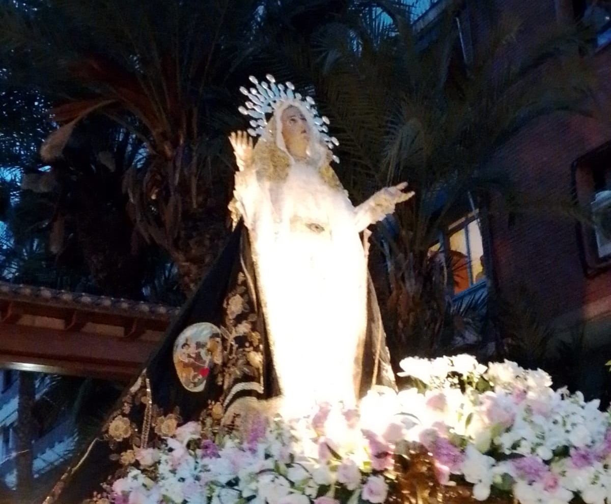 Santísima María de la Súplica, en Murcia. - Foto: R. J. L. Santísima María de la Súplica, en Murcia.
