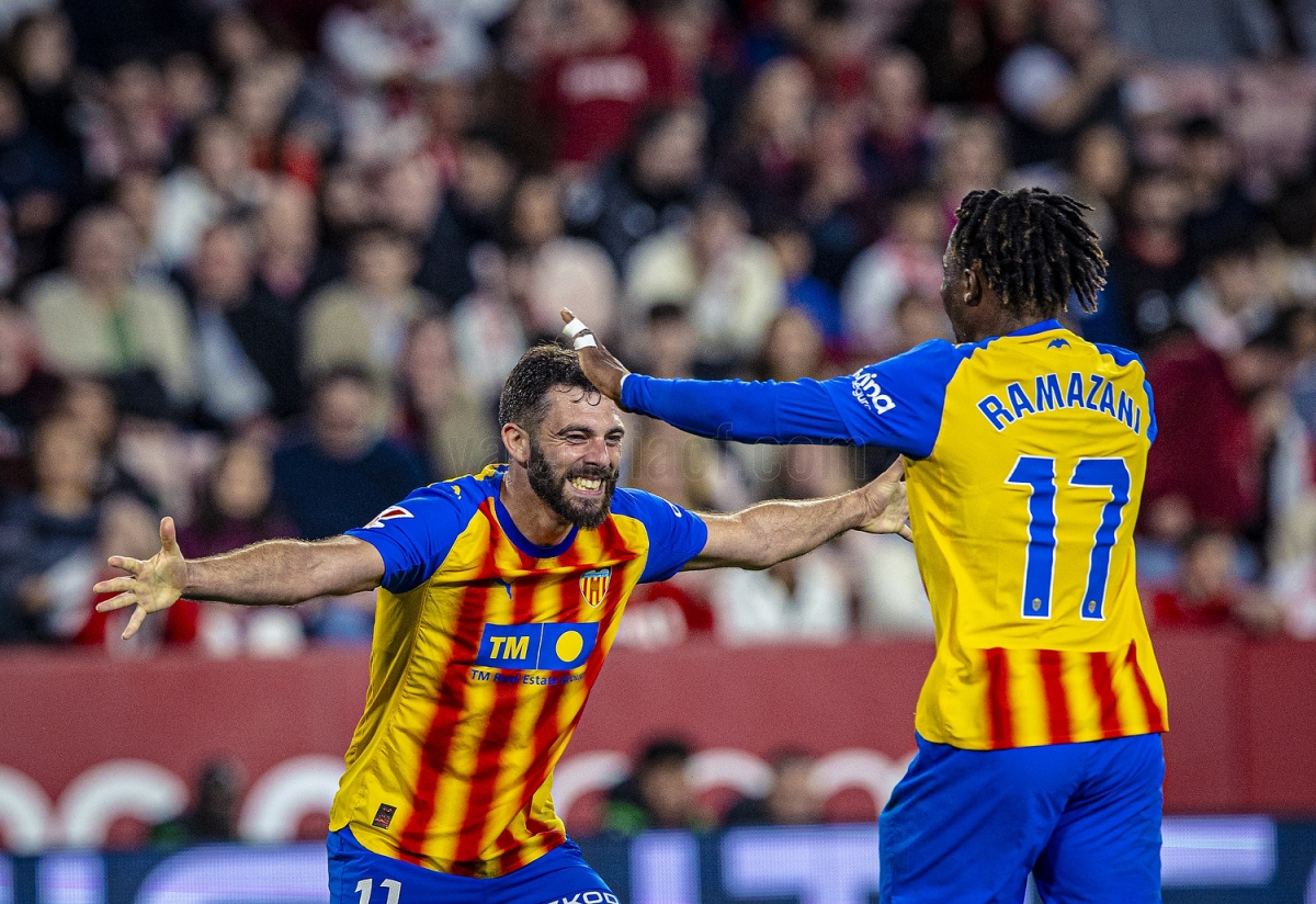 Rioja deja atrás su frustración en el Pizjuán