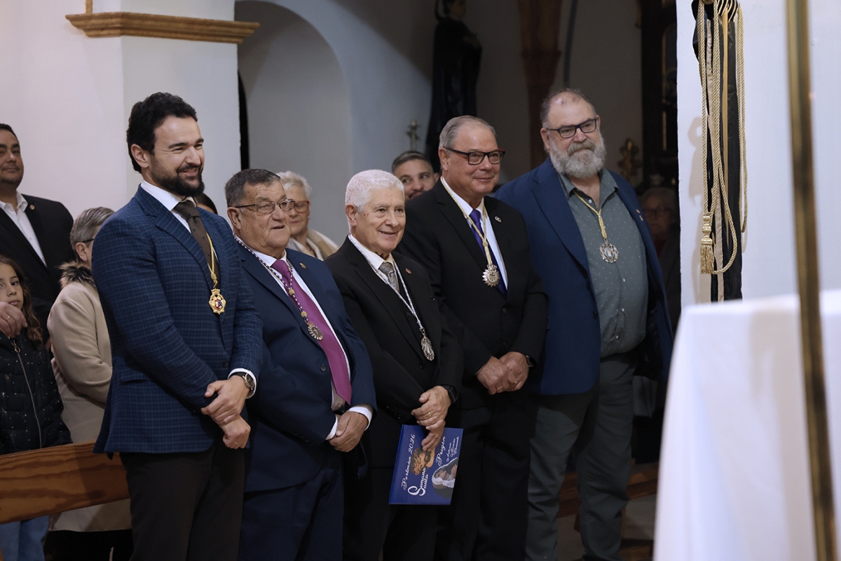 Antonio Meroño recuerda la fe y sufrimiento de los vecinos de Portman en el pregón de Semana Santa