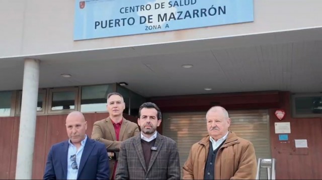 Vox pide que el centro de salud del Puerto de Mazarrón abra las 24 horas 