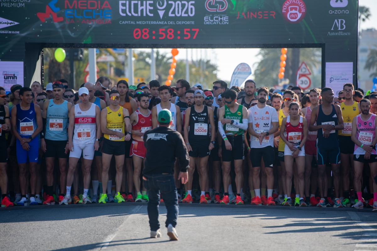 La Media Maratón de Elche 2026, en imágenes