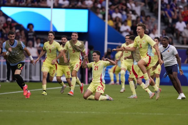 La Selección masculina de fútbol, oro olímpico tras ganar a Francia en la prórroga