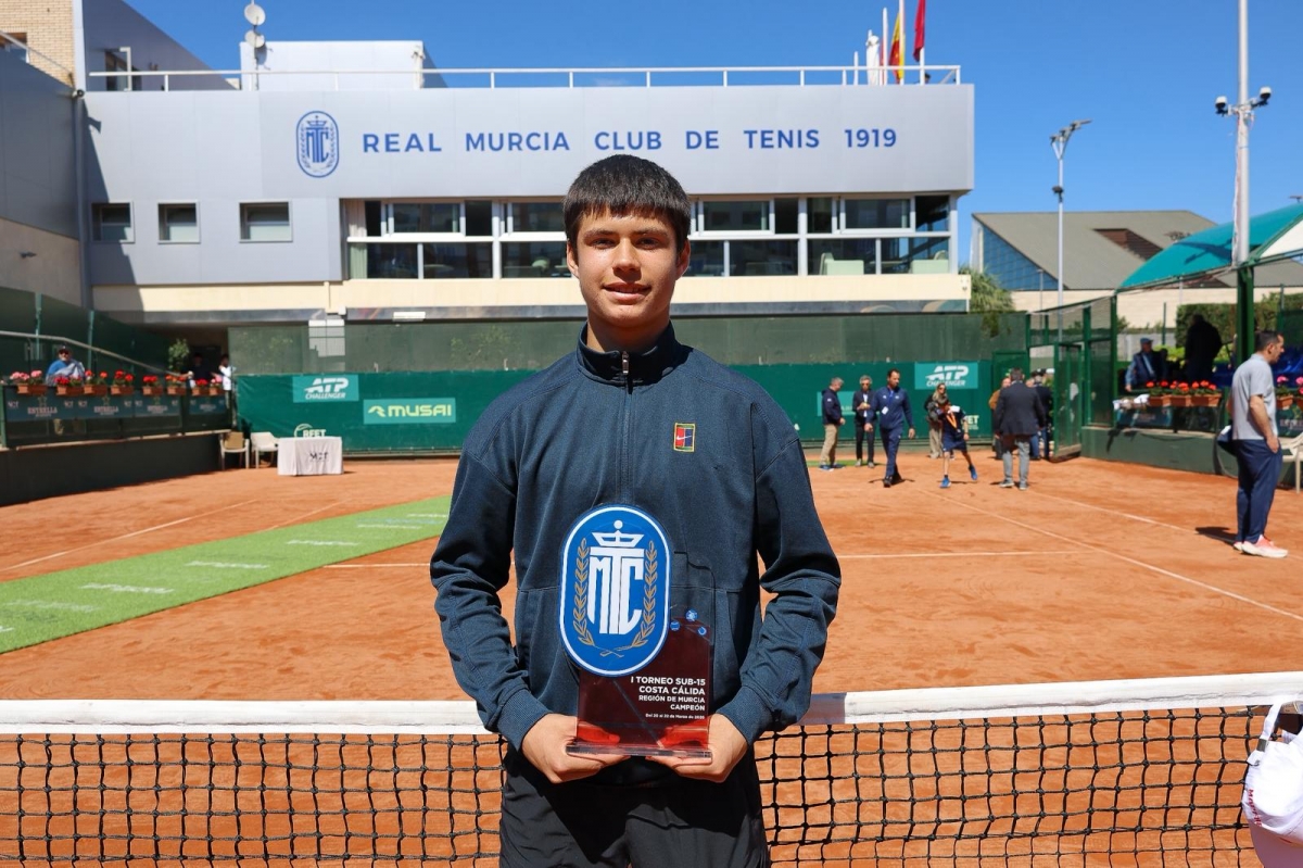 Jaime Alcaraz, hermano menor del número 1 del mundo, gana el sub-15 del Challenger de Murcia