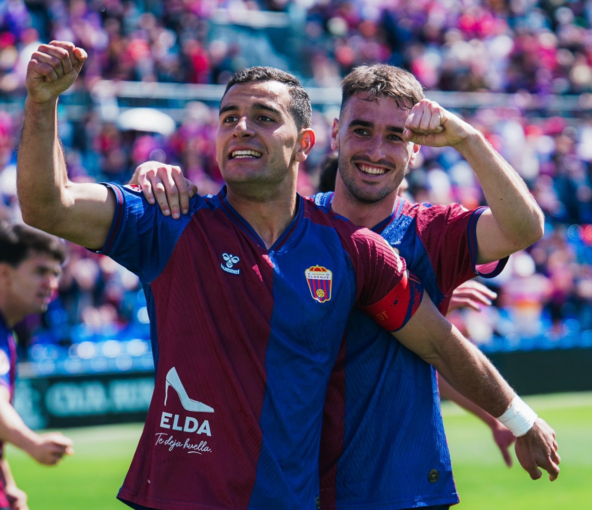 El CD Eldense sigue firme en la pelea por el campeonato y el Hércules CF se aleja del quinto