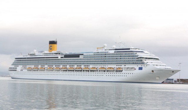 Costa Cruceros estrena sus embarques en el puerto de Alicante con una primera salida en abril
