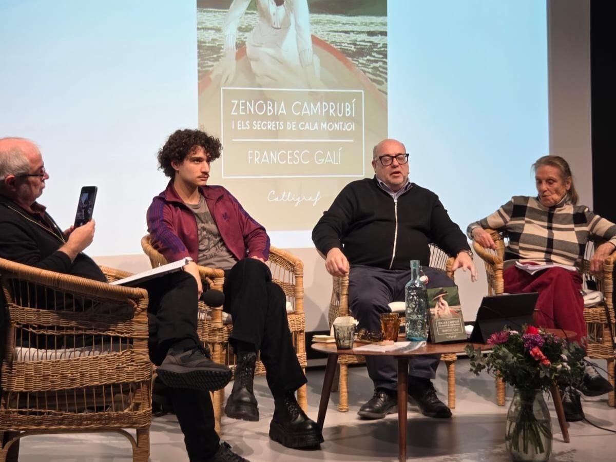 Francesc Galí presenta en Barcelona su libro ‘Zenobia Camprubí i els secrets de cala Montjoi’