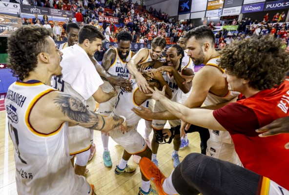 El UCAM CB lleva cuatro victorias más que cuando fue subcampeón de Liga y bronce europeo