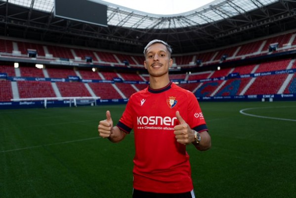 Bryan Zaragoza jugará cedido en Osasuna