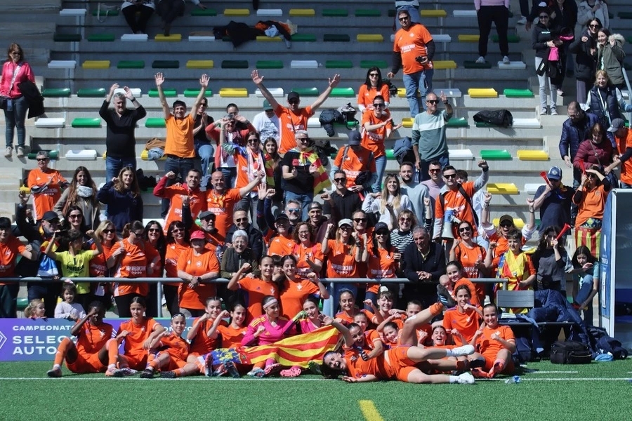 Diez jugadoras del Levante UD se proclaman Campeonas de España con la Selección Valenciana Sub14