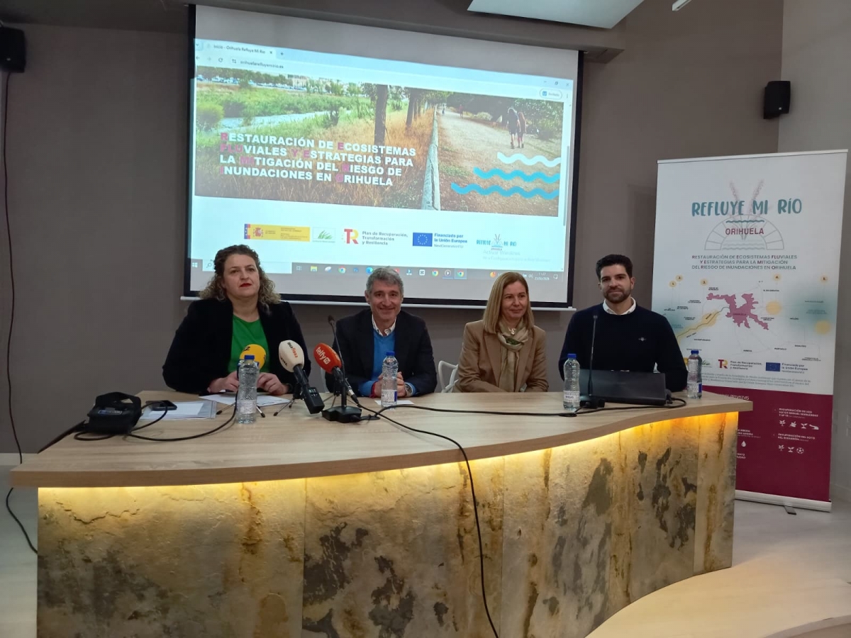 Orihuela pone en valor el legado ambiental y social del proyecto Refluye Mi Río tras su finalización