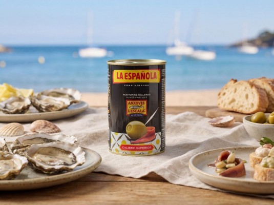 La Española lanza sus nuevas aceitunas rellenas en colaboración con Anxoves de l’Escala