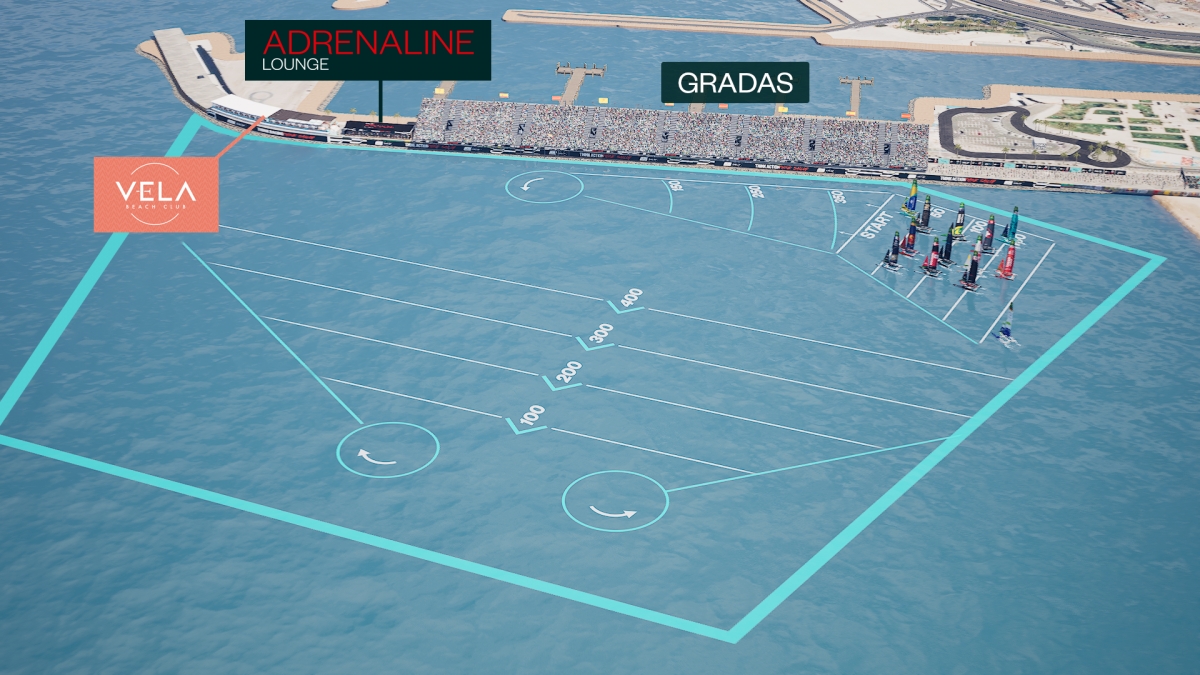 Así será la SailGP de València: regatas a 300 metros de la playa, 10.000 espectadores y zona VIP
