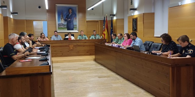 Nules coordina amb les diferents forces de seguretat els dispositius per a les festes d'agost 