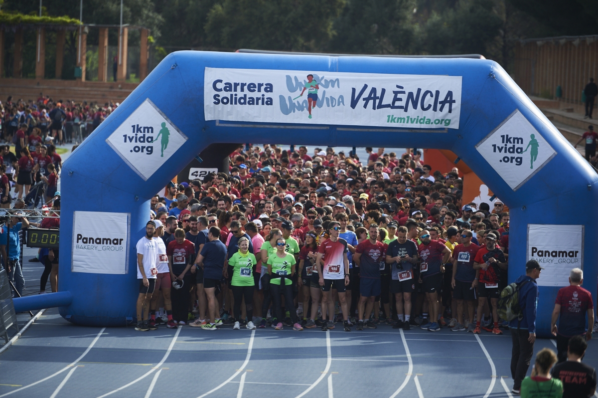 Albal y Catarroja acogerán la 5ª edición de la Carrera  Solidaria 1km1vida València 