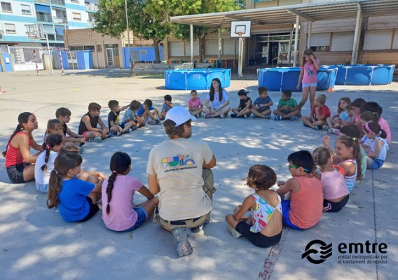 La Emtre logra 11.476 participantes en sus talleres de reciclaje de las escuelas de verano 
