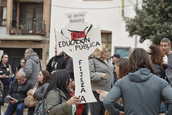 Cuarta concentración educativa: Conselleria remite 10 propuestas de mejora a los sindicatos… y estos las tildan de 