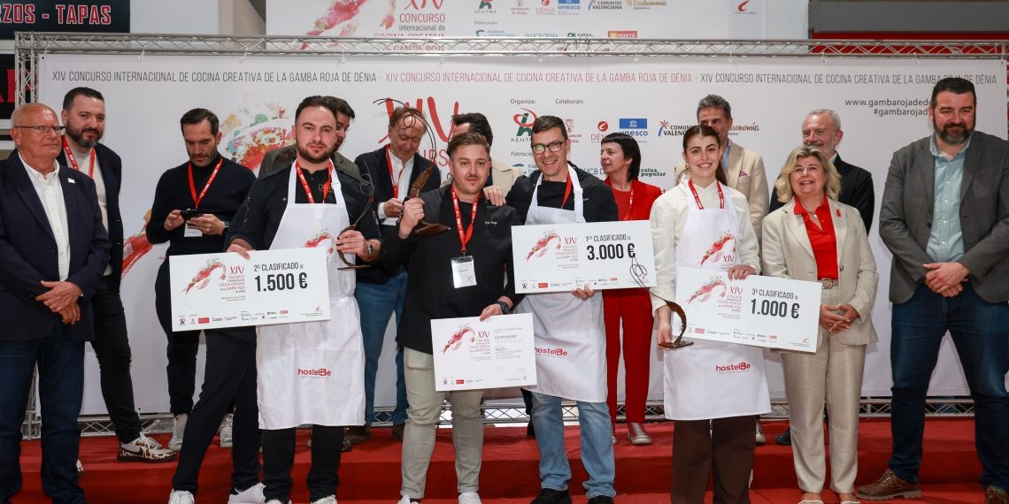 El concurso de gamba roja de Dénia corona a Jesús Iván Anaya, de El Mirador de La Mancha