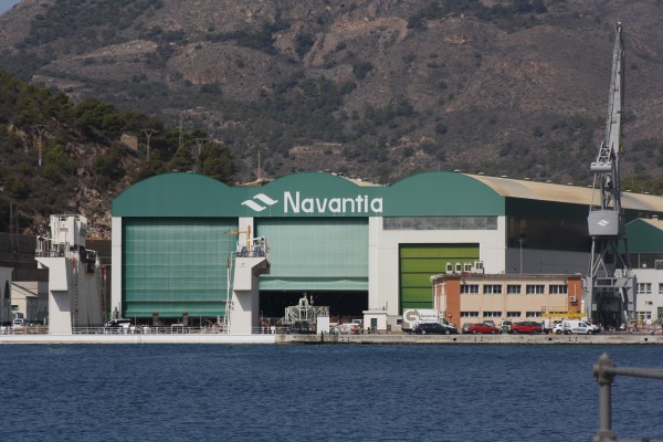 Cartagena, la segunda factoría de Navantia con mayor consumo energético

