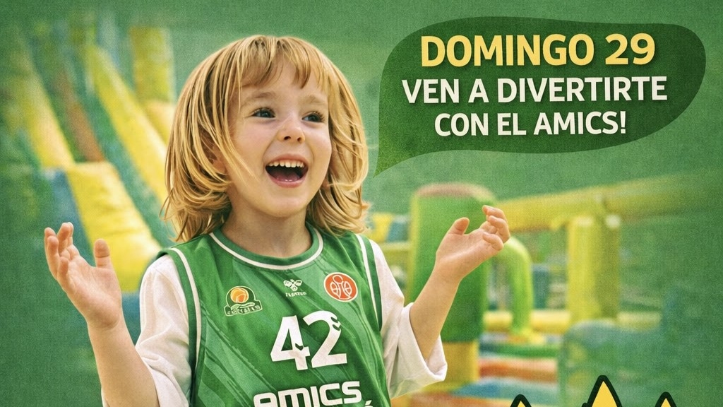 El Amics Castelló prepara una gran previa para el decisivo partido ante el Class Básquet Sant Antoni