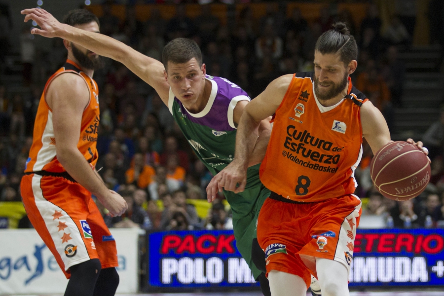 El Valencia Basket sucumbe ante el poderío de Unicaja