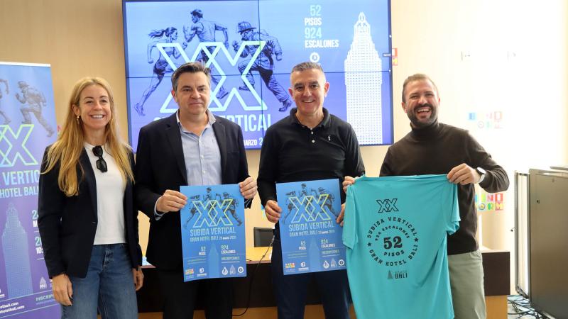 Más de 550 deportistas participarán en la Subida Vertical al Gran Hotel Bali